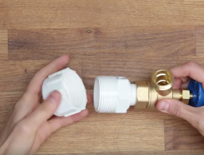 hide a key in a fake faucet