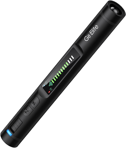 The G8 Elite portable hidden camera detector