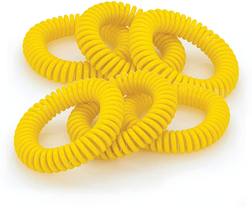 Superband mosquito repellants, which can be placed around cameras or mounts to repel insects.