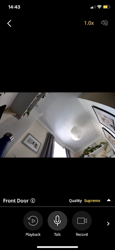 AlfredCamera live footage in Supreme
