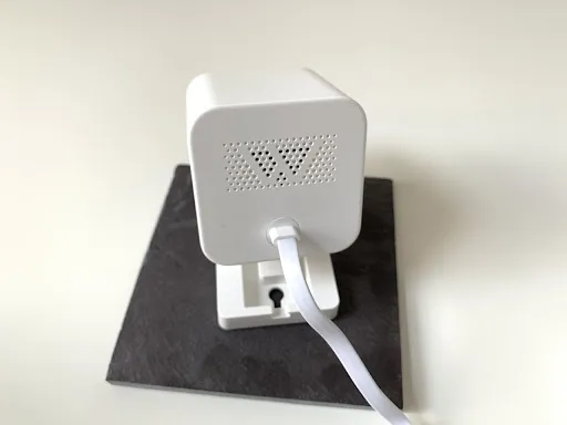 The back of Wyze Cam V3