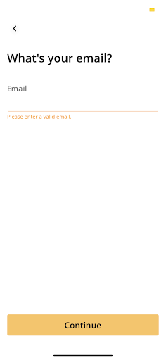 The second step of AlfredCamera APP onboarding process