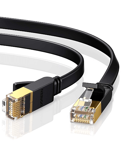 An example of an Ethernet cable from Amazon