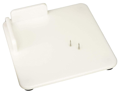Sammons Preston paring board with guard and nails.