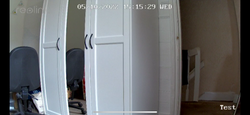 Reolink E1 Pro image quality set to medium