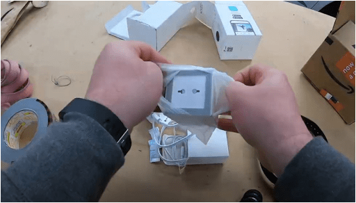 install outdoor camera - step 2
