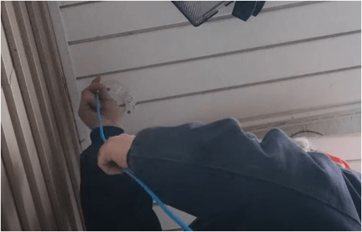 install outdoor camera - step 5