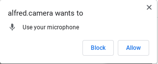 microphone access