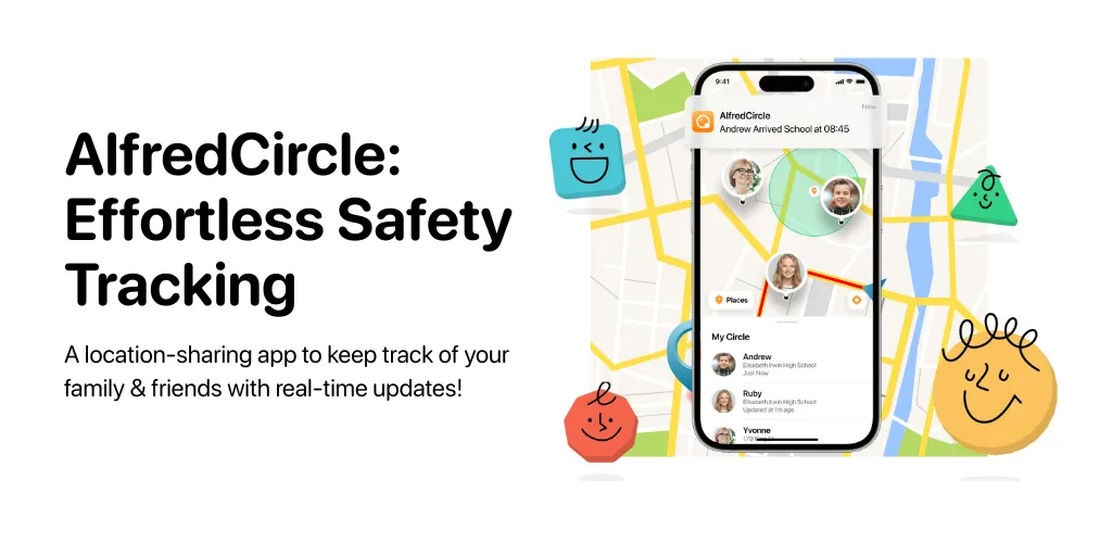 AlfredCircle: Effortless Safety Tracking, a location-sharing app
